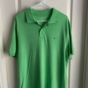 Vineyard Vines Men's Vibrant Green Polo